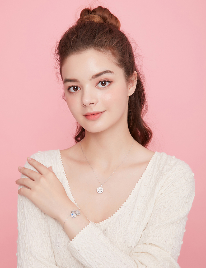 手链•笑脸系列 Wink Wink Face Bracelet萌萌脸吊坠手链