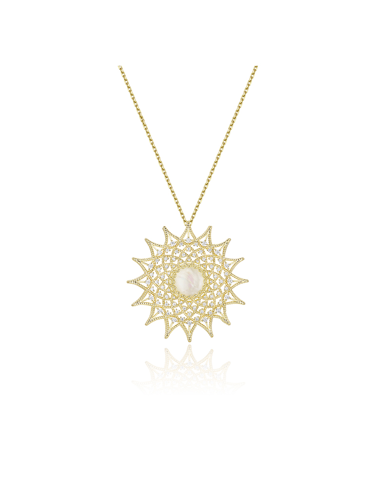 项链• 编织太阳系列 Vivid Dream Necklace 璀璨太阳项链