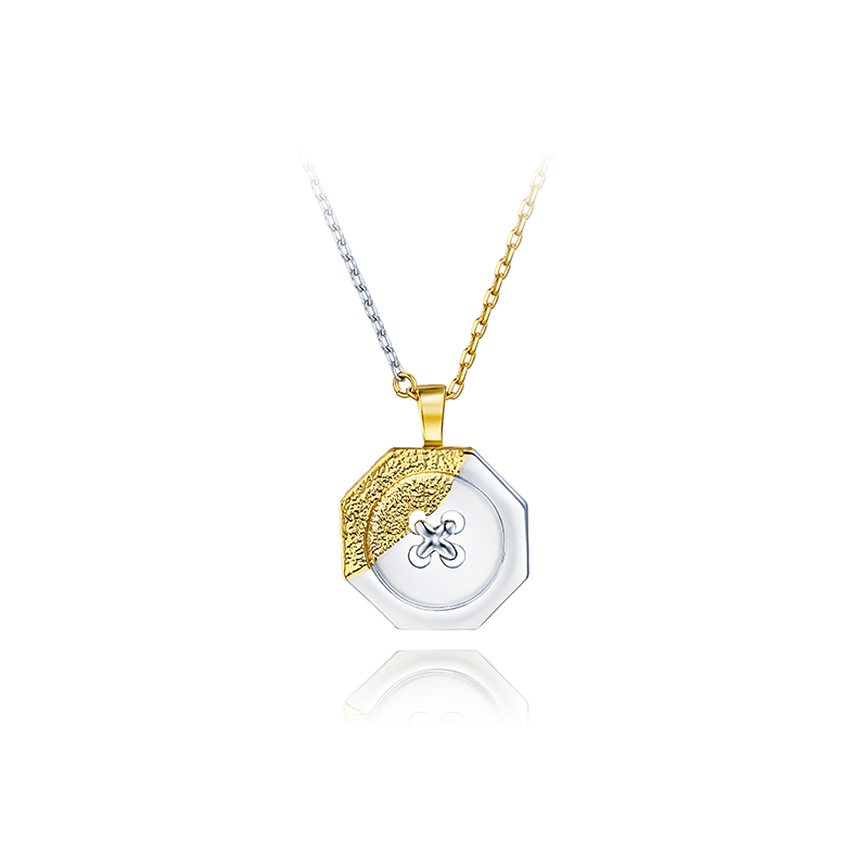 项链•纽扣系列 Color-matching button necklace 拼色纽扣项链