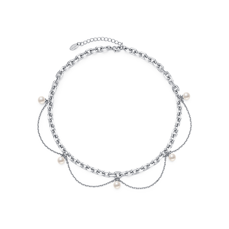项链•深海秘境系列 Plankton double necklace 浮游生物双层项链