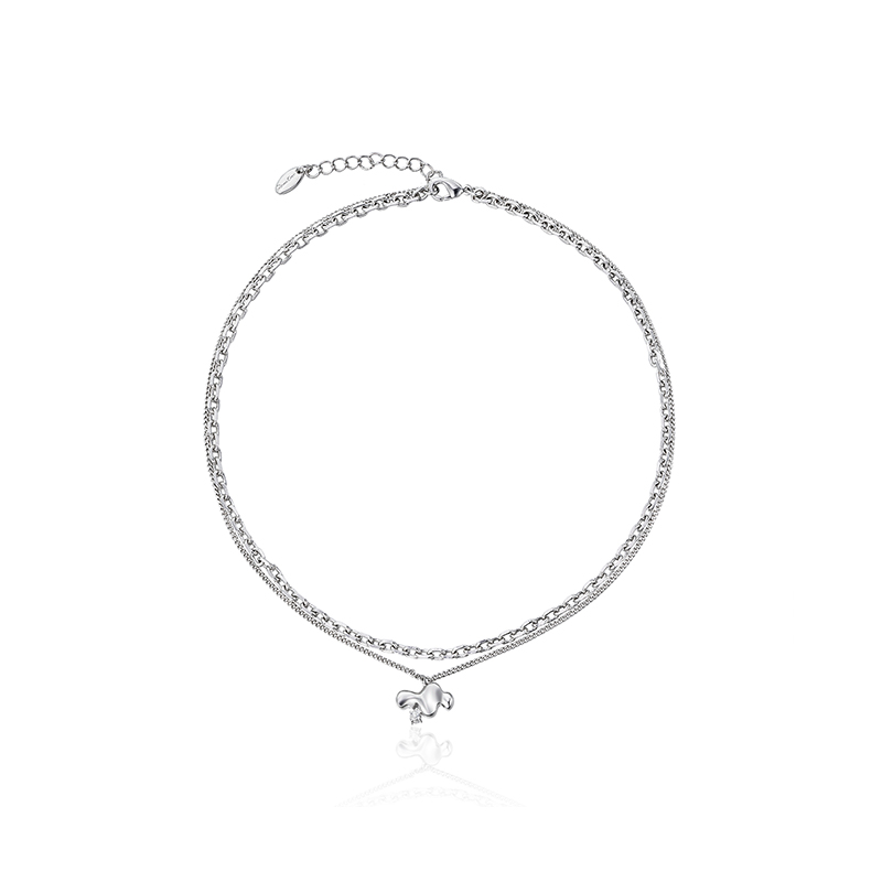 项链•祥云系列 Xiangyun pendant wrapped necklace 祥云吊坠缠绕项链