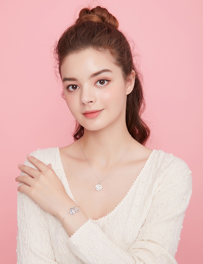 手链•笑脸系列 Wink Wink Face Bracelet萌萌脸吊坠手链