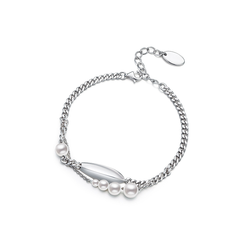 手链•Glam Ever X 伍嘉成联名无名岛系列 Surfboard pearl bracelet  冲浪板珍珠手链