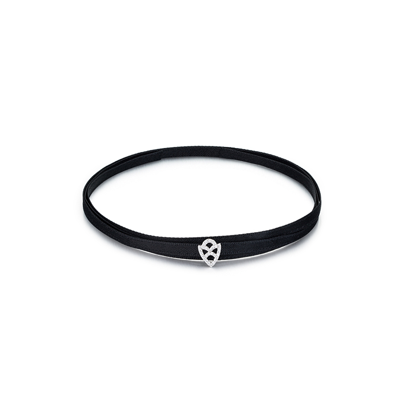 项链•鱼尾系列 Fish Tail Silk Braid Choker 鱼尾丝带项圈