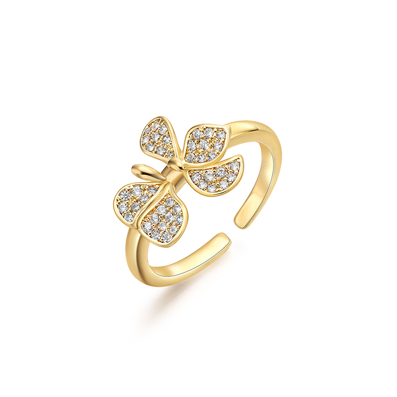戒指•兰花系列 Orchid Petal Ring 兰花花瓣戒指