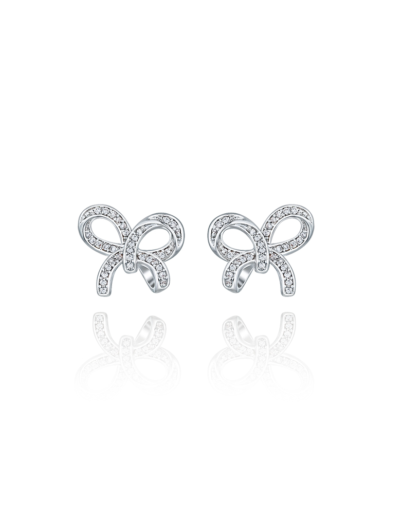耳环•蝴蝶结系列 Bow Knot Earstuds 蝴蝶结耳钉