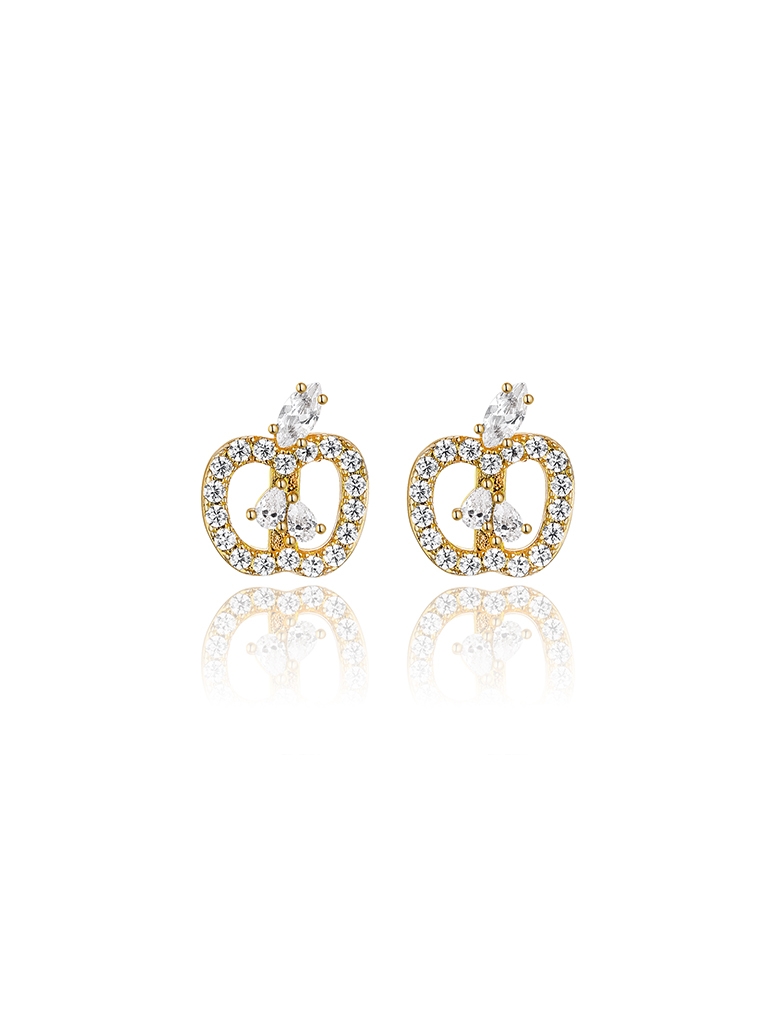 耳环• 缤纷水果系列 Apple Earrings 苹果耳钉