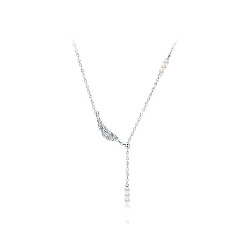 项链•羽毛系列 Feather sweater chain 羽毛毛衣链