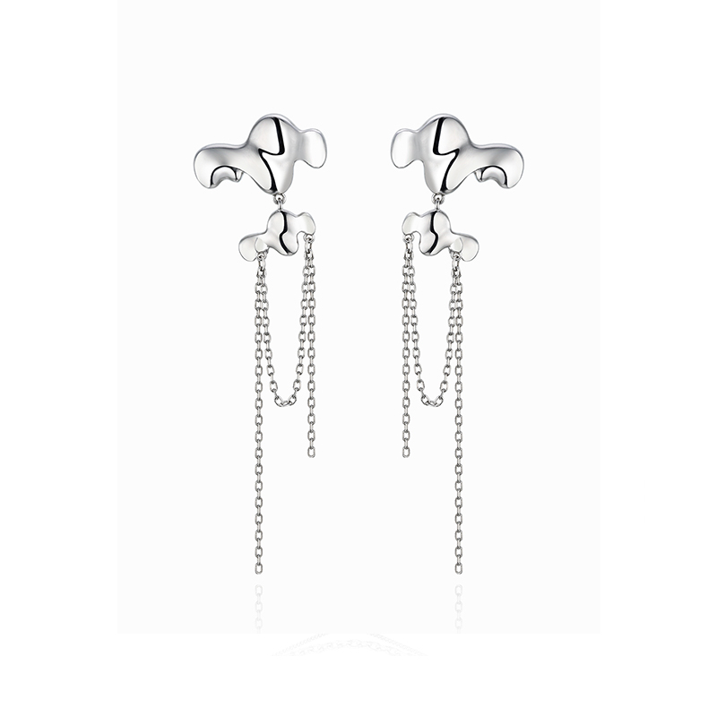耳环•祥云系列 Cloud fringe earrings 祥云流苏耳环