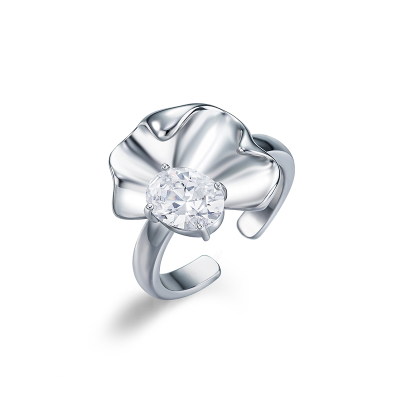 戒指•潋滟系列 Water ripple ring 水波纹戒指