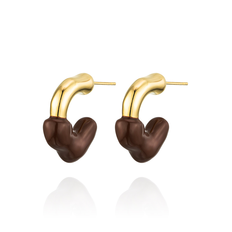 耳环•甜品系列 Donut earrings  甜甜圈耳环