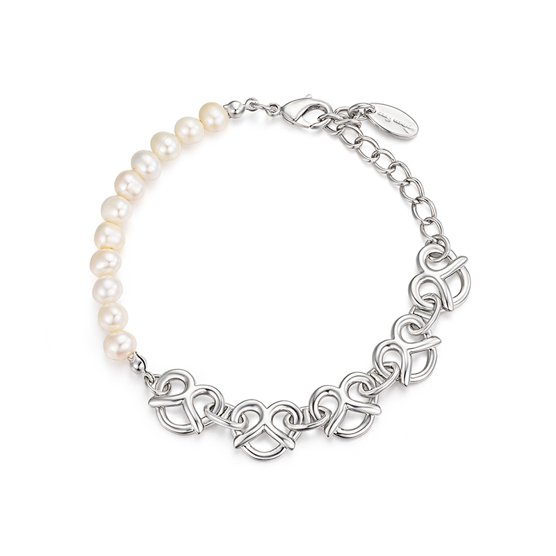手链• 甜品系列 Preger bread pearl bracelet 普雷结面包珍珠手链