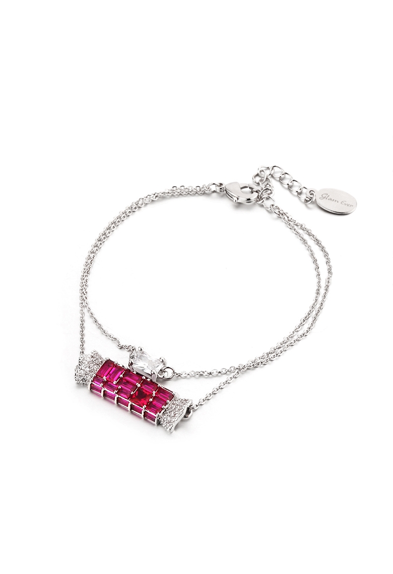 手链•糖果系列 Hot Pink Candy Bracelet 粉色糖果手链