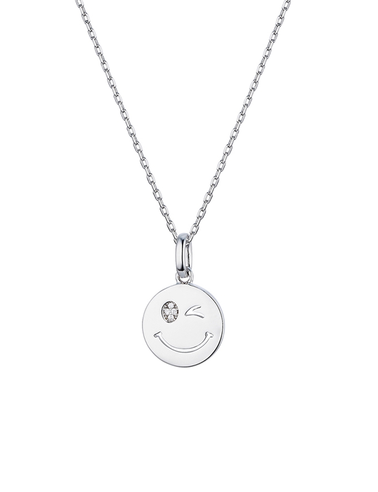 项链•笑脸系列 Witty Face Necklace机智脸吊坠项链