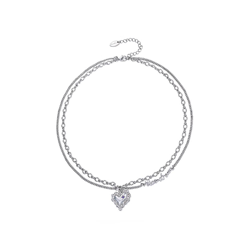 项链•甜梦系列 Heart pillow clavicle chain 心形枕头锁骨链