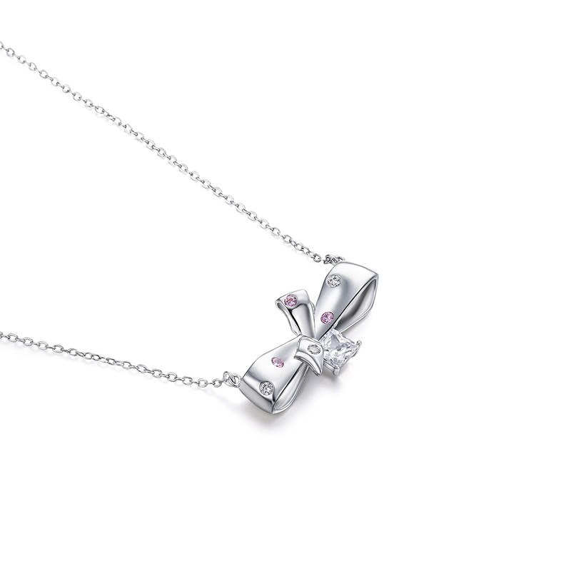 项链•丝带蝴蝶结系列 Bow necklace 蝴蝶结项链