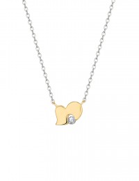 项链• 臻爱之心系列 Secret Love Necklace锆石爱心项链