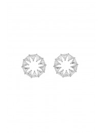 耳环•彩虹系列 Madeline Earrings圆形三角钻石耳钉