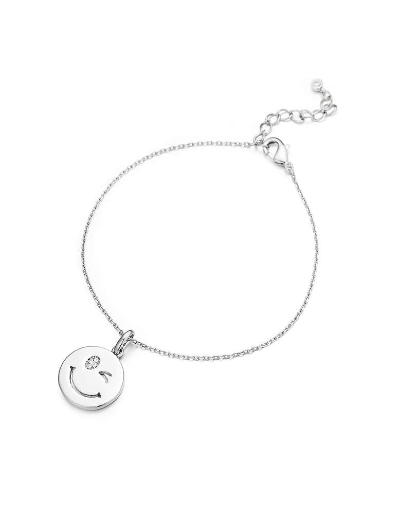手链•笑脸系列 Witty Face Bracelet 机智脸吊坠手链