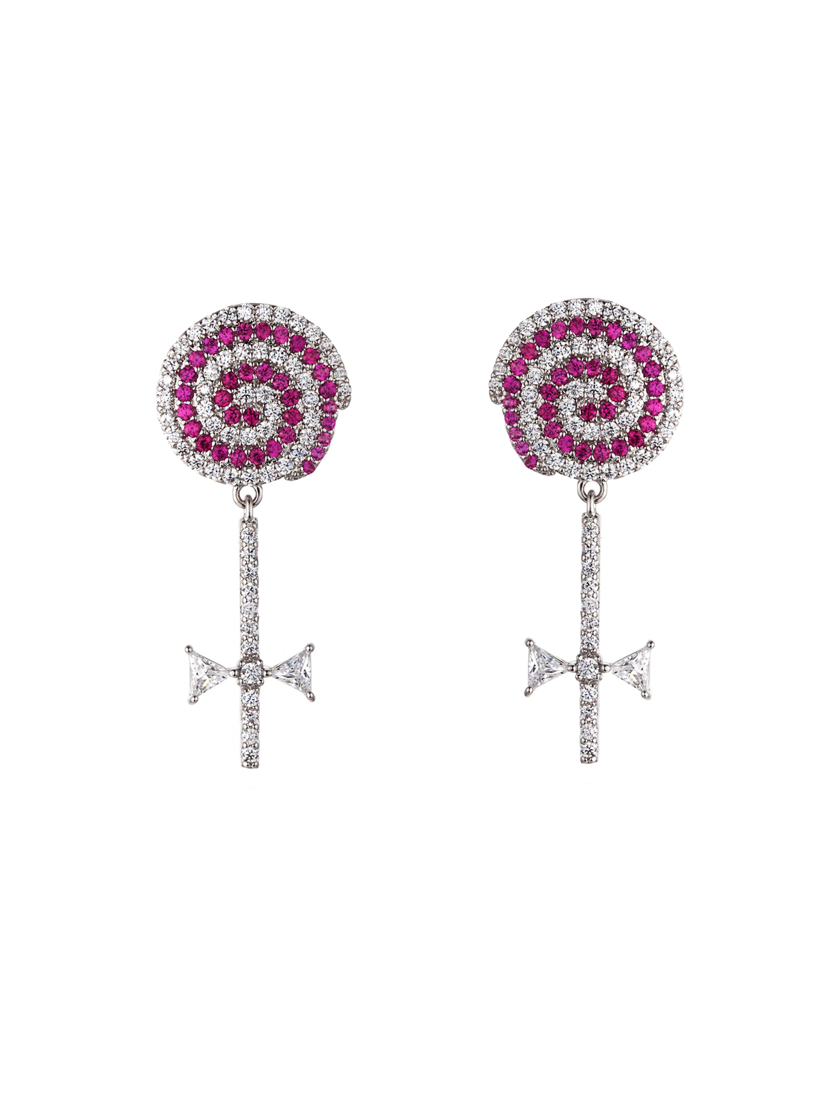 耳环•糖果系列 Lollipop Earrings棒棒糖耳环